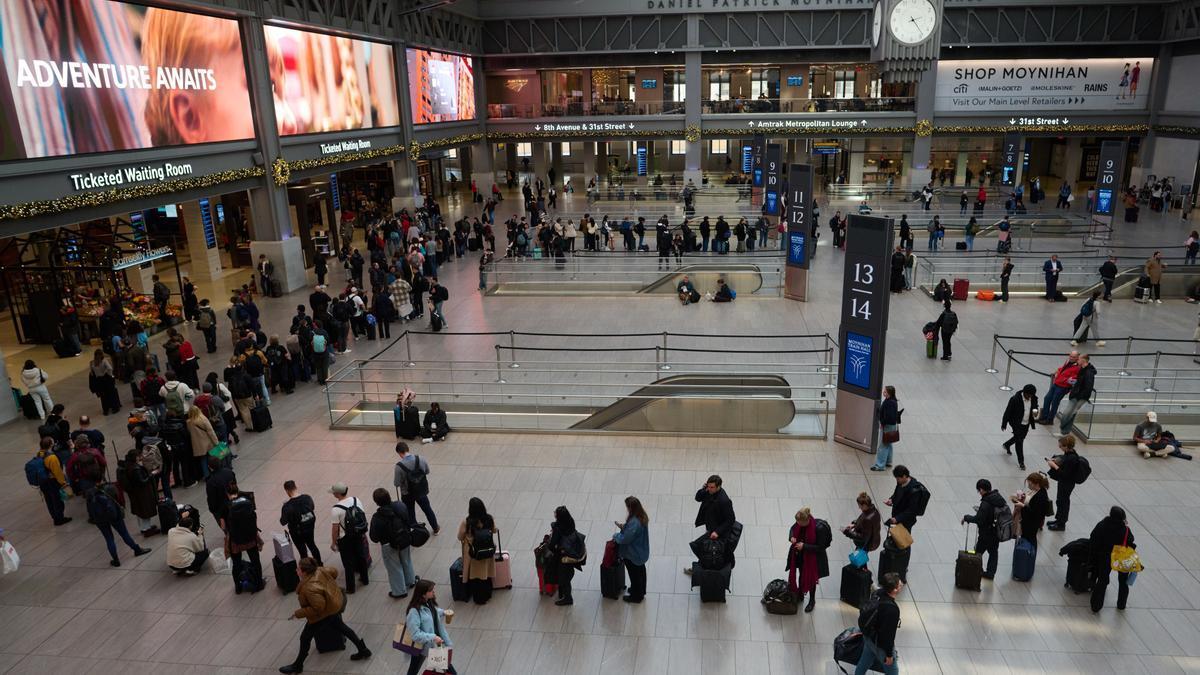 Penn Station, en Nueva York.