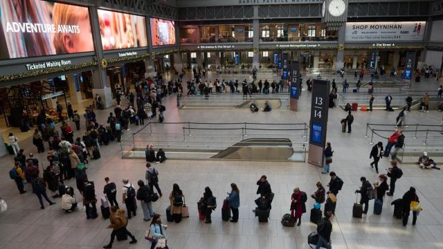 Penn Station, en Nueva York.