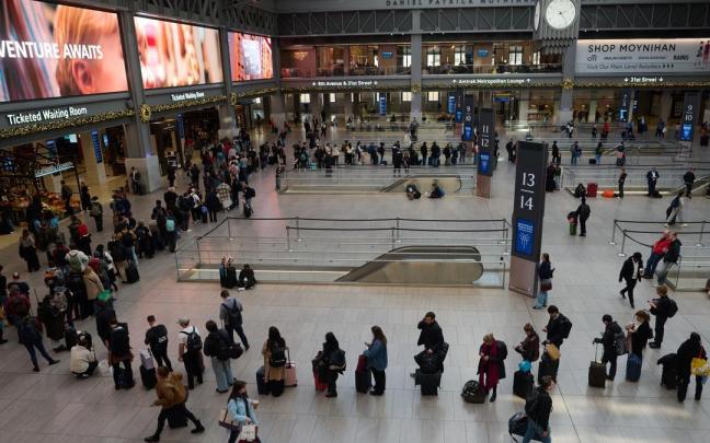 Penn Station, en Nueva York.