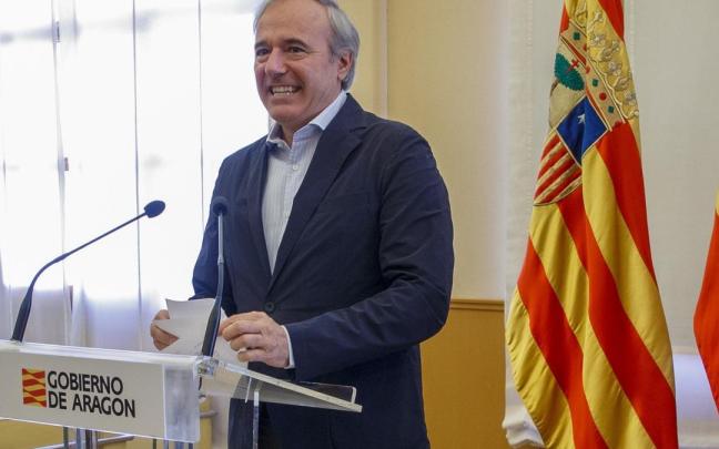 El presidente del Gobierno de Aragón, Jorge Azcón. El presidente del Gobierno de Aragón, Jorge Azcón.