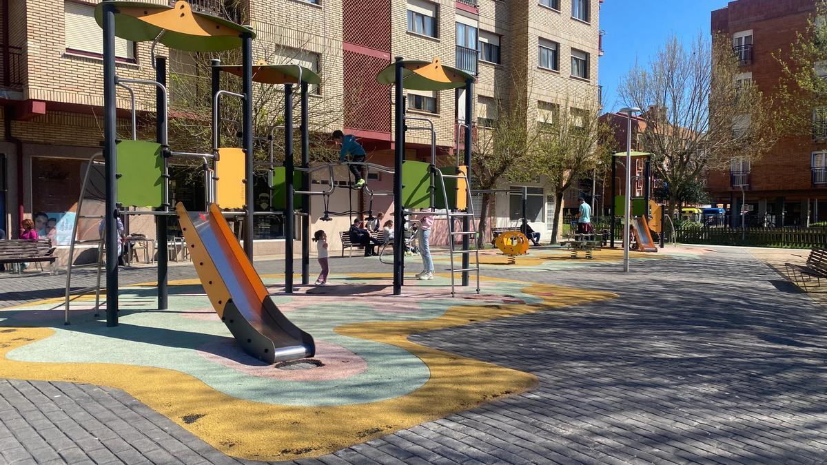 Parque Infantil de Basadi en Zumaia.
