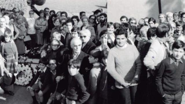 El 1 de noviembre de 1977, en el cementerio de Oiartzun, se enterraron los restos de 27 personas asesinadas de Debagoiena en un panteón conmemorativo. Al acto acudió una amplia representación de familiares de las víctimas y el entonces
