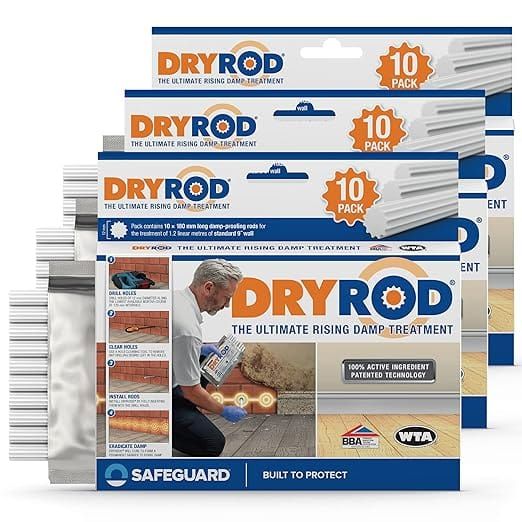 Dryrod barritas secadoras antihumedad para paredes húmedas