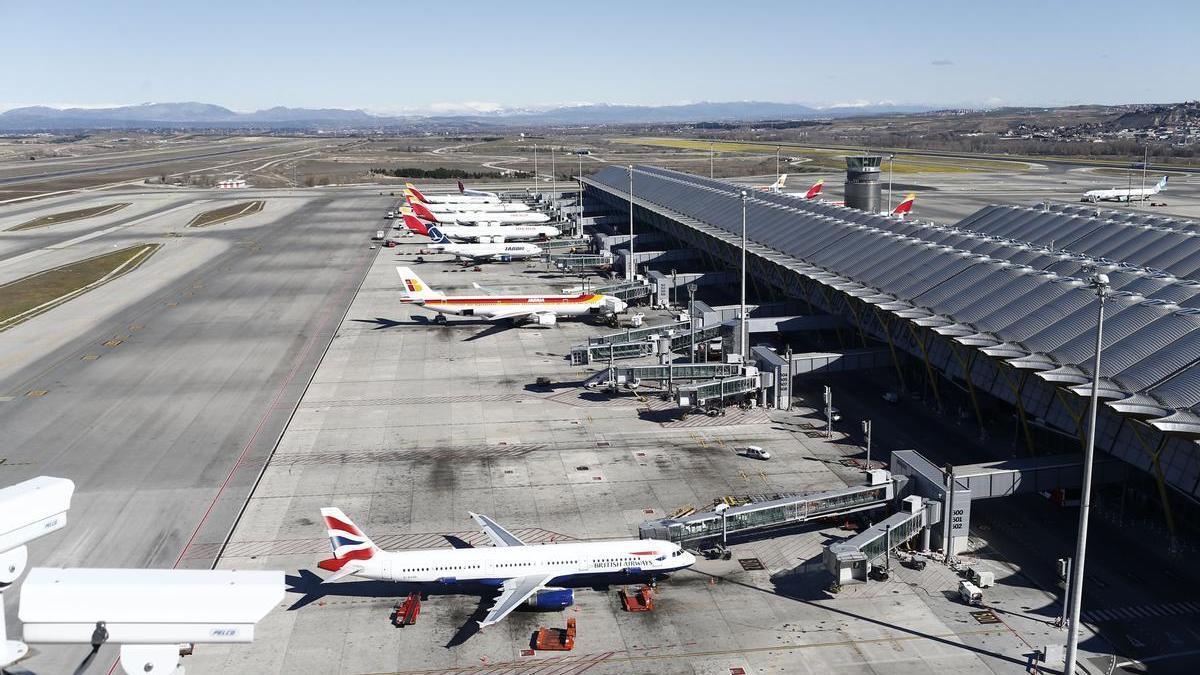 Aeropuerto de Barajas.