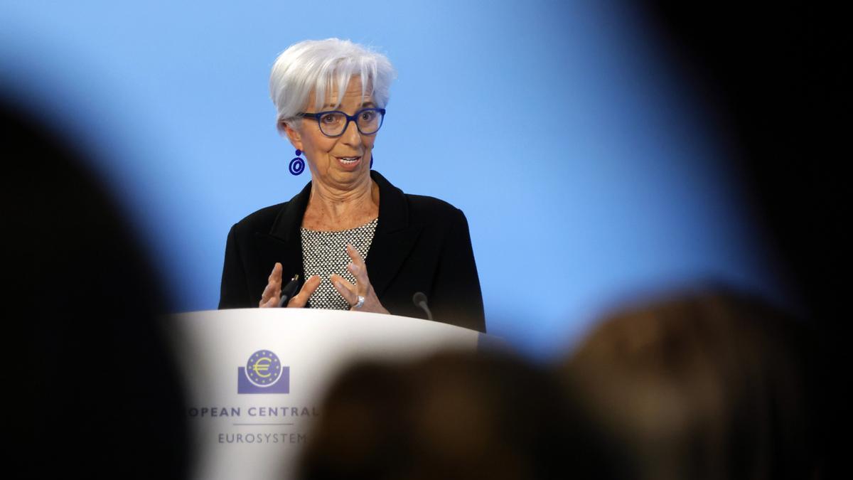 Christine Lagarde, presidenta del BCE.