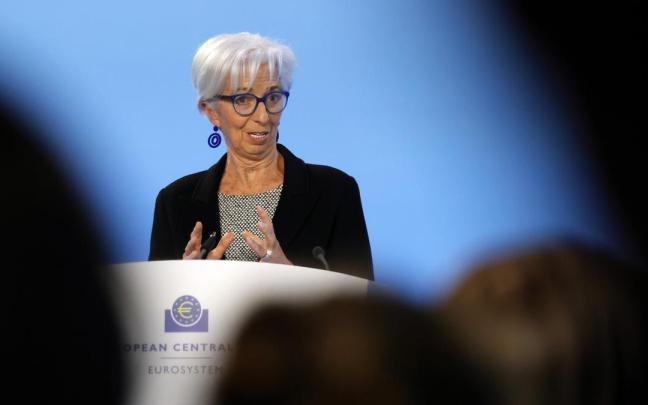 Christine Lagarde, presidenta del BCE. Christine Lagarde, presidenta del BCE.