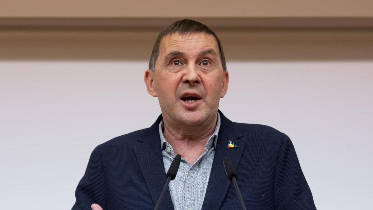El coordinador general de EH Bildu, Arnaldo Otegi