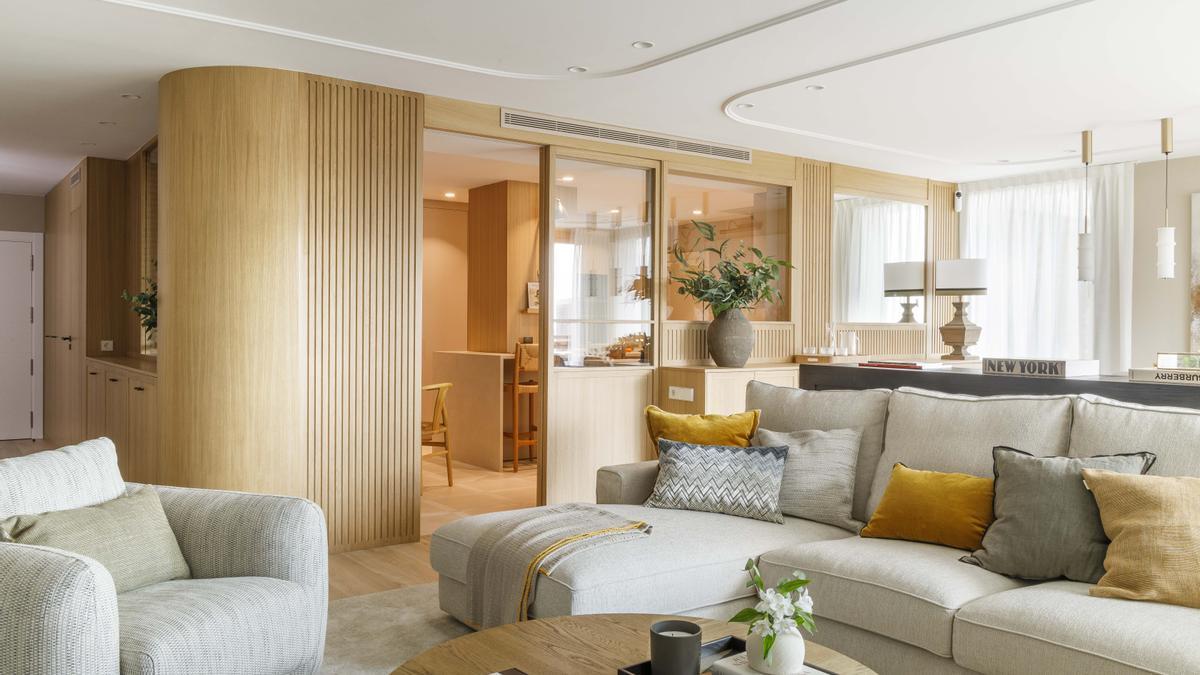 En imágenes: Acogedor y espectacular, así de bonito ha quedado este piso tras una reforma integral