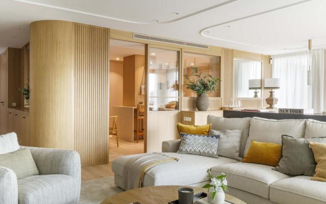 En imágenes: Acogedor y espectacular, así de bonito ha quedado este piso tras una reforma integral