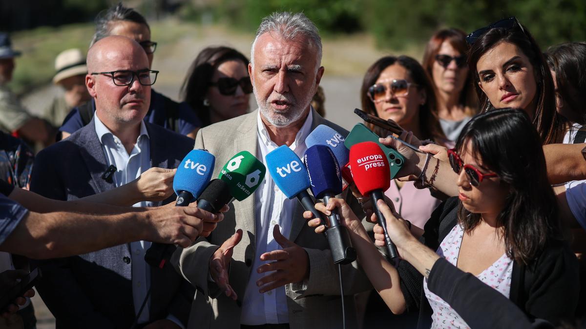 El ministro de Política Territorial y Memoria Democrática, Ángel Víctor Torres.