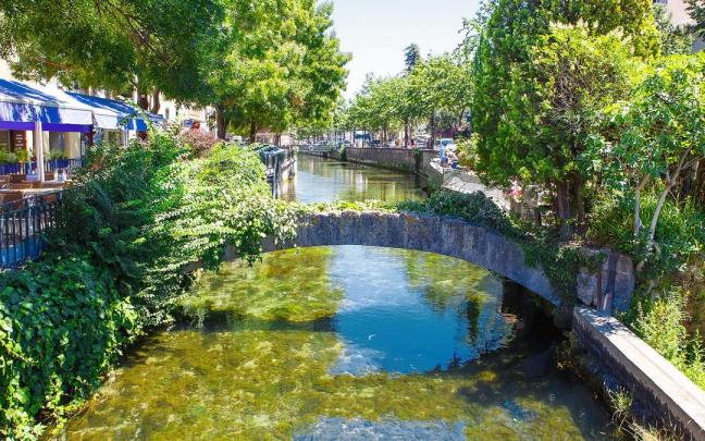 Anochecer en L’Isle sur la Sorgue. / Francisco Gavilán Anochecer en L’Isle sur la Sorgue.