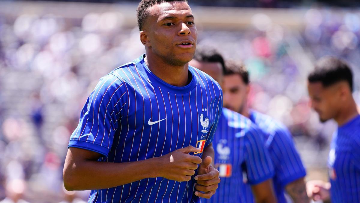 Kylian Mbappé, durante el Mundial.