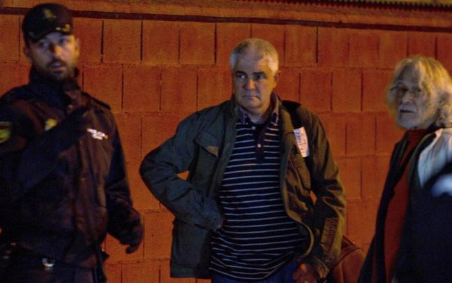 José Luis López Ruiz, Kubati, a su salida de la prisión del Puerto de Santamaría en 2013.