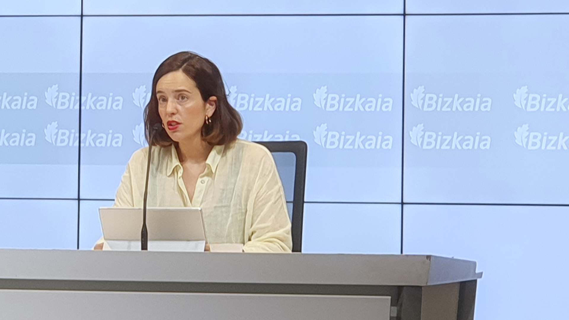 Itxaso Berrojalbiz, diputada de Hacienda y Finanzas