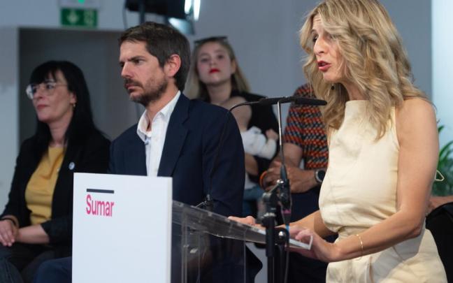 La líder de Sumar y vicepresidenta segunda del Gobierno, ministra de Trabajo y Economía Social, Yolanda Díaz. La líder de Sumar y vicepresidenta segunda del Gobierno, ministra de Trabajo y Economía Social, Yolanda Díaz.