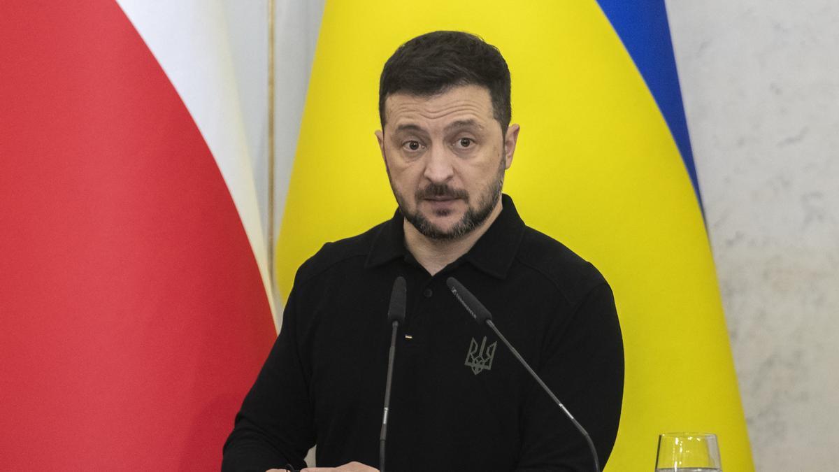 El presidente ucraniano Volodimir Zelensky