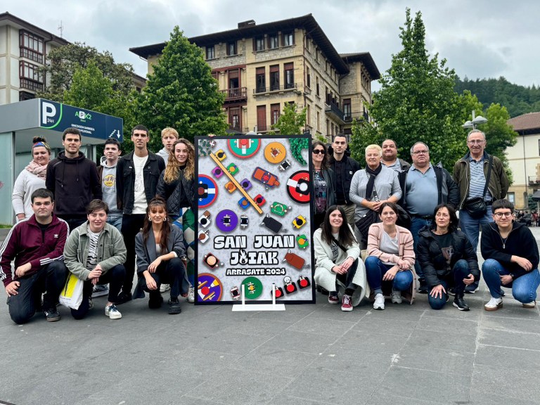 Presentación del programa de fiestas de San Juan 2024 de Arrasate / ARRASATEKO UDALA