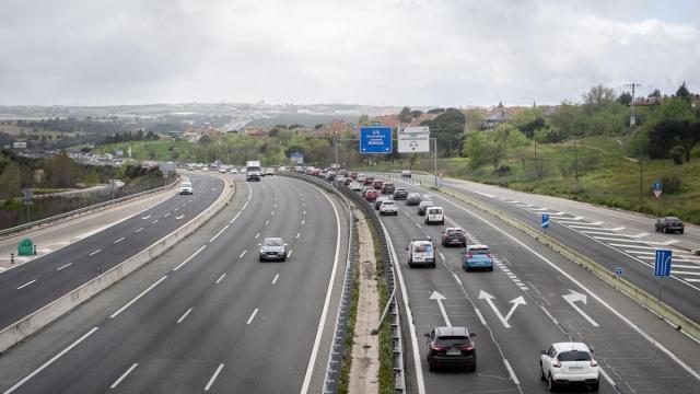 Tráfico en una autovía