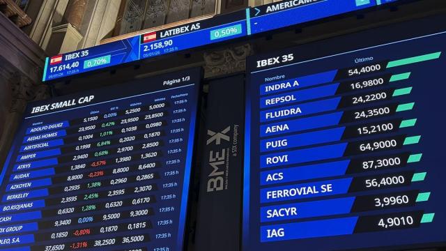 Imagen de la Bolsa de Madrid.