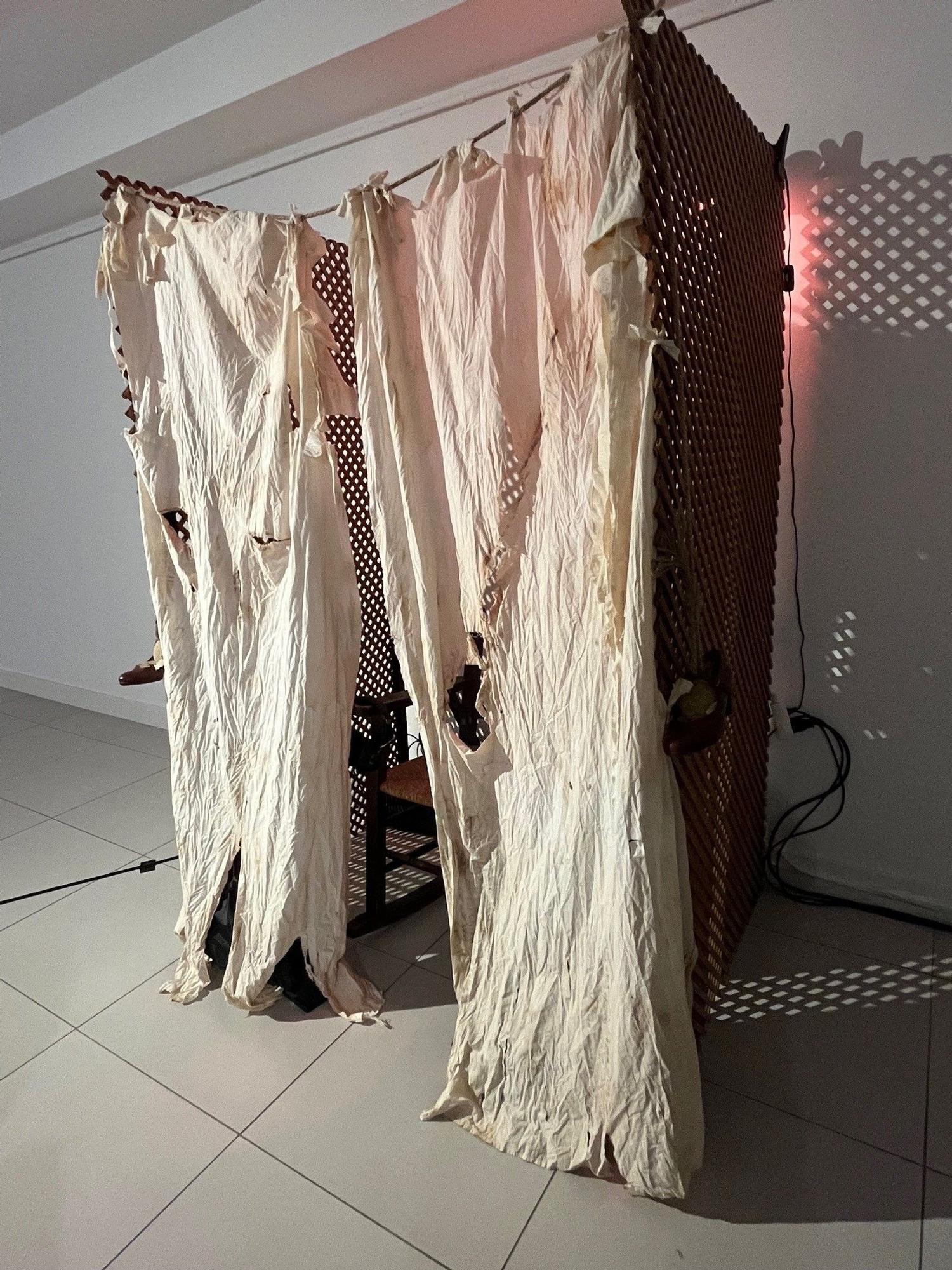 personal representación de un tablao flamenco por parte de la artista Andrea Mora