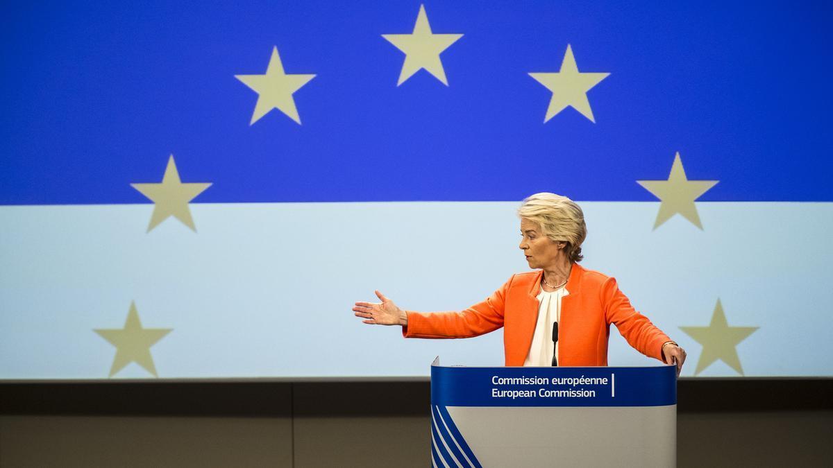 Ursula Von der Leyen, presidenta de la Comisión Europea