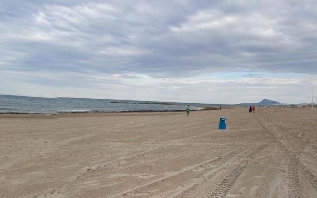 Playa de Oliva (Valencia).