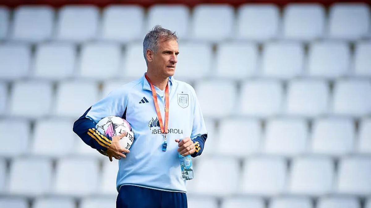 Javi Lerga con la selección sub19 / RFEF