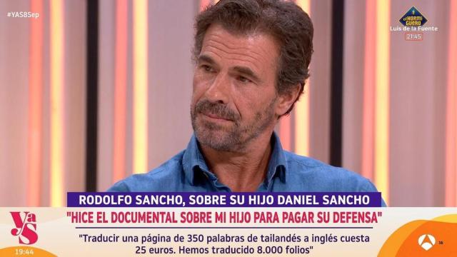 Rodolfo Sancho en 'Y Ahora Sonsoles'