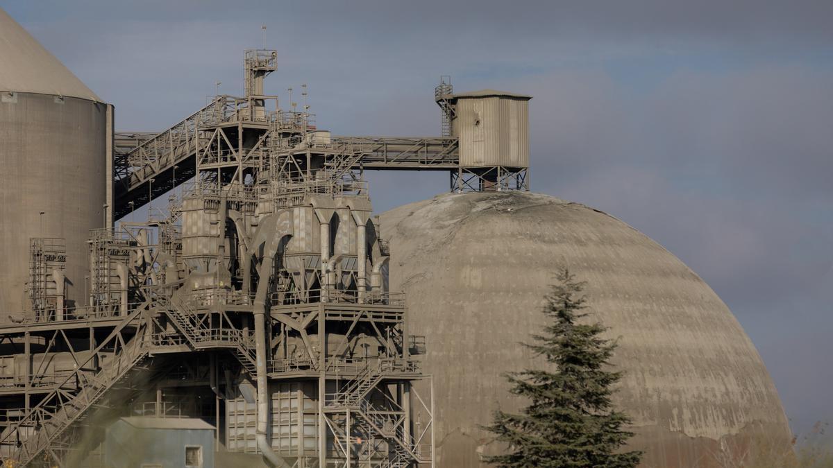 Vista de una fábrica