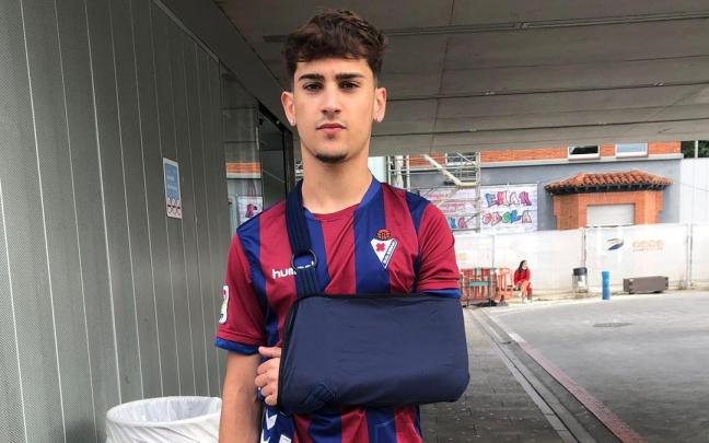 Aimar Villarón, pamplonés de 18 años herido en el encierro del día 12. Aimar Villarón, pamplonés de 18 años herido en el encierro del día 12.