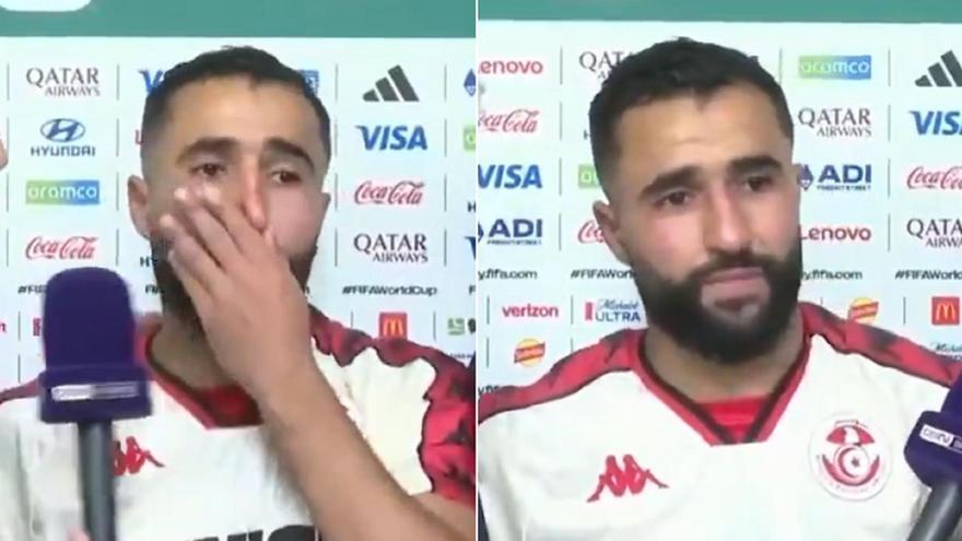 Ali Abdi estalló de rabia durante una entrevista, con lágrimas corriendo por su rostro.