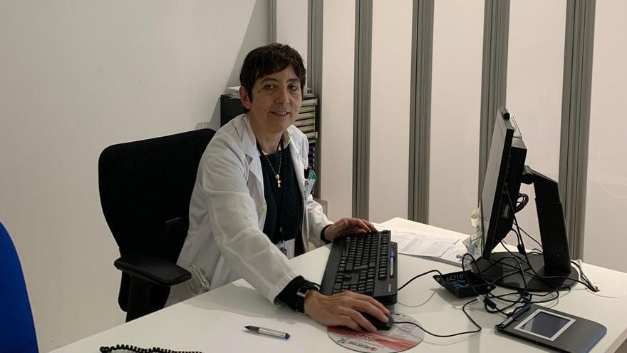 Isabel Álvarez, oncóloga de la OSI Donostialdea Onkologikoa.
