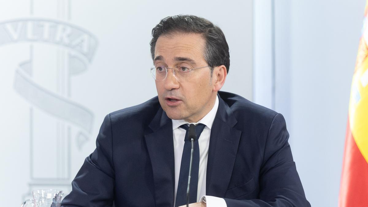 El ministro de Asuntos Exteriores, José Manuel Albares.