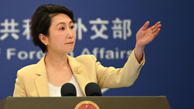 La portavoz jefa del Ministerio de Exteriores chino, Mao Ning
