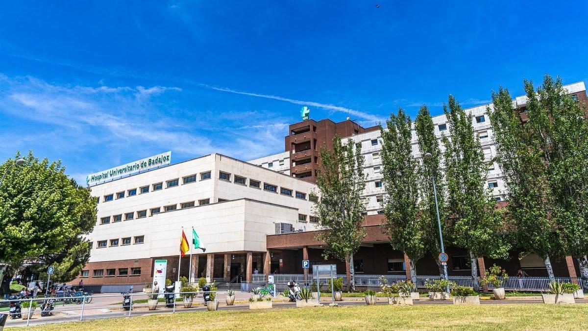 Hospital Universitario de Badajoz.