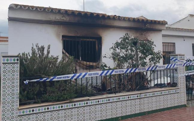 Vivienda en la que las menores residían con sus padres.