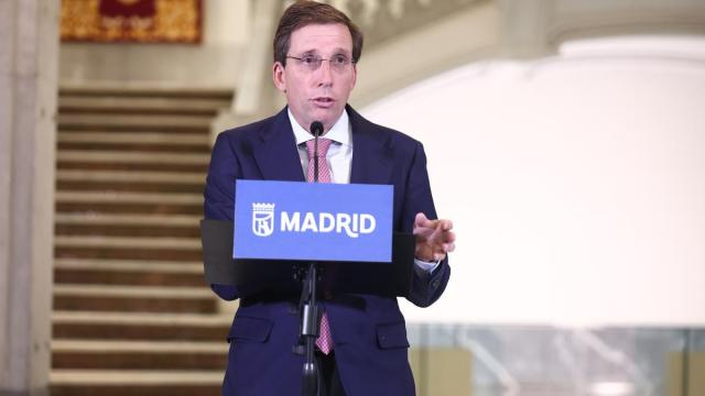 El alcalde de Madrid, José Luis Martínez-Almeida.