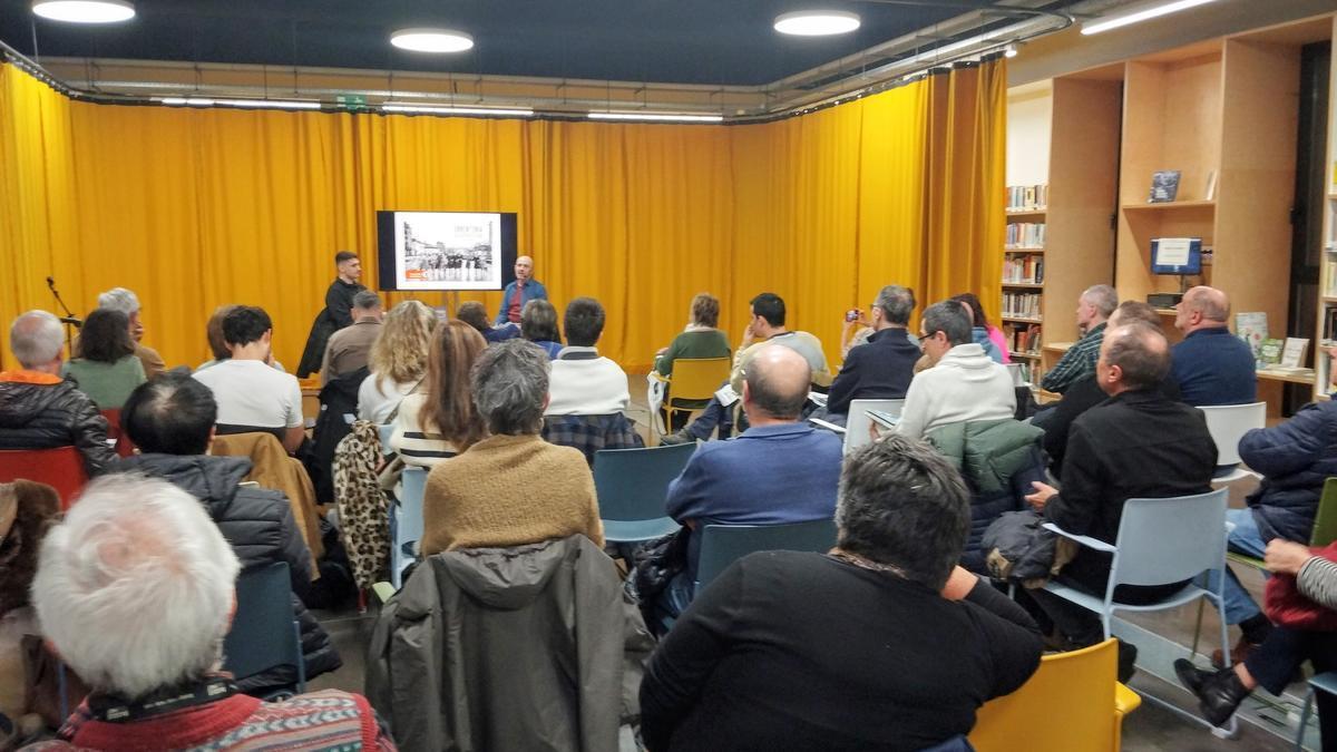 Acto de presentación del libro 'Errenteria desaparecida'.