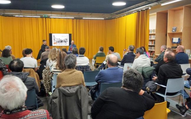 Acto de presentación del libro 'Errenteria desaparecida'.