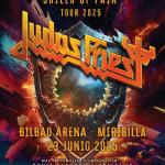 Cartel del concierto de Judas Priest en Bilbao