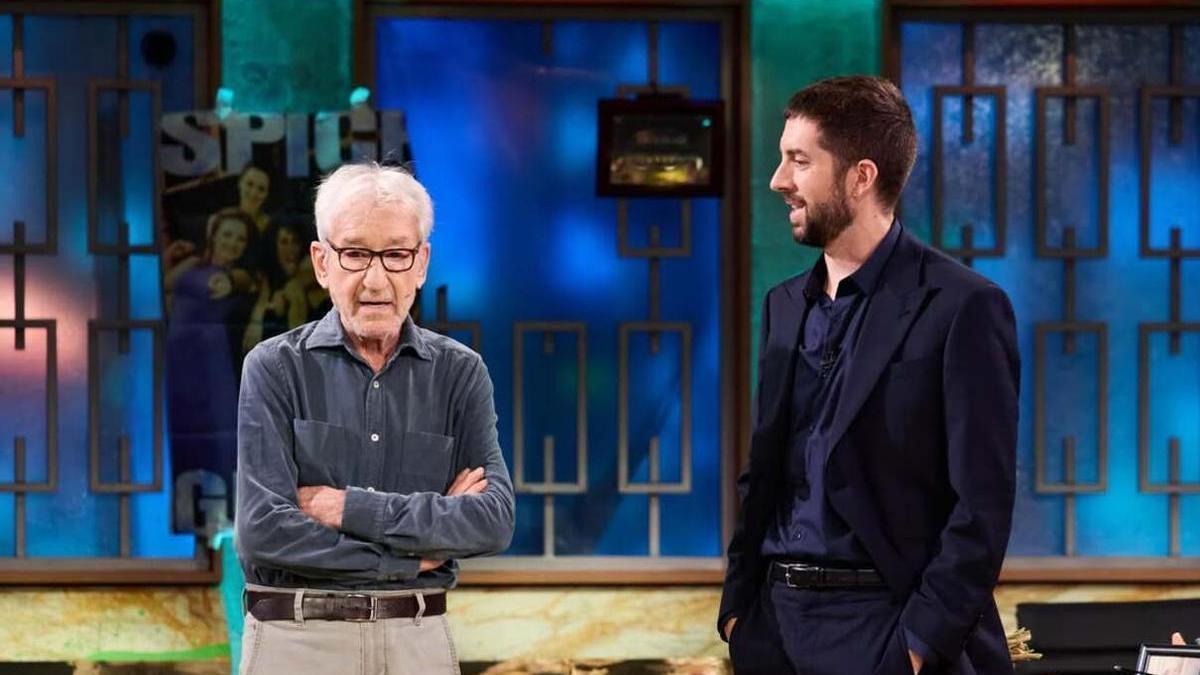 José Sacristán y David Broncano en 'La Revuelta'