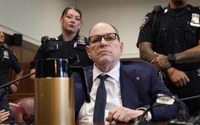 Harvey Weinstein durante el juicio celebrado en Nueva York. / EFE Harvey Weinstein durante el juicio celebrado en Nueva York.