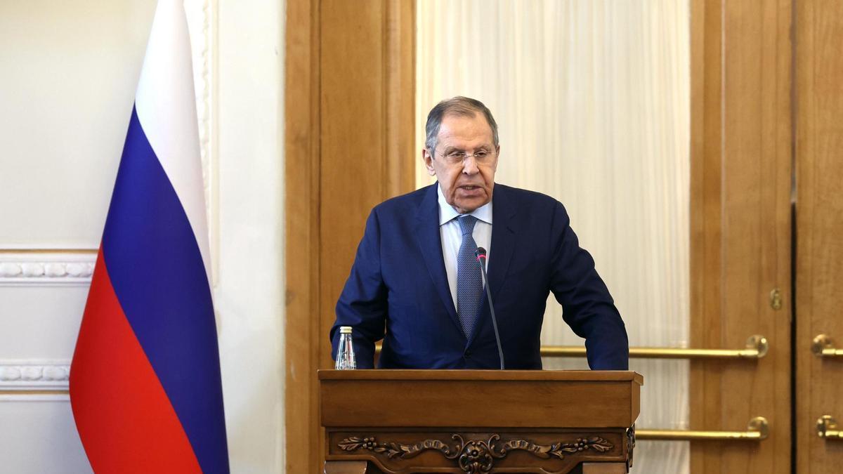 El ministro de Exteriores de Rusia, Sergei Lavrov.