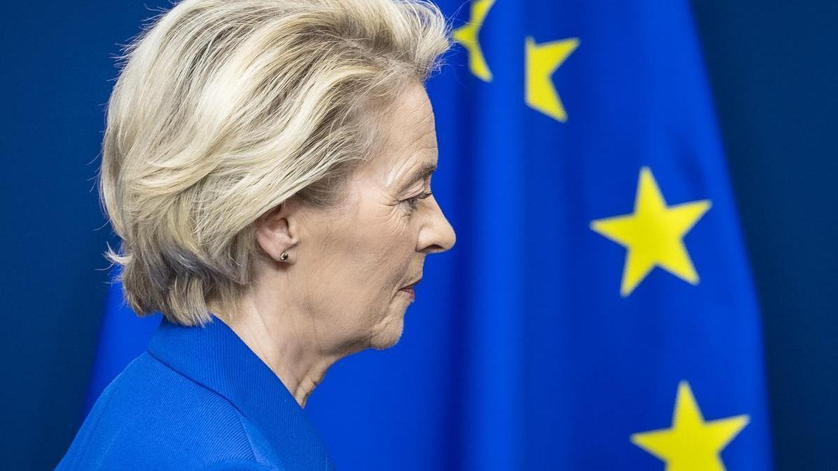 La presidenta de la Comisión Europea, Ursula von der Leyen.