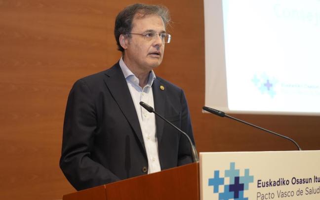 Alberto Martínez, consejero de Salud del Gobierno Vasco.