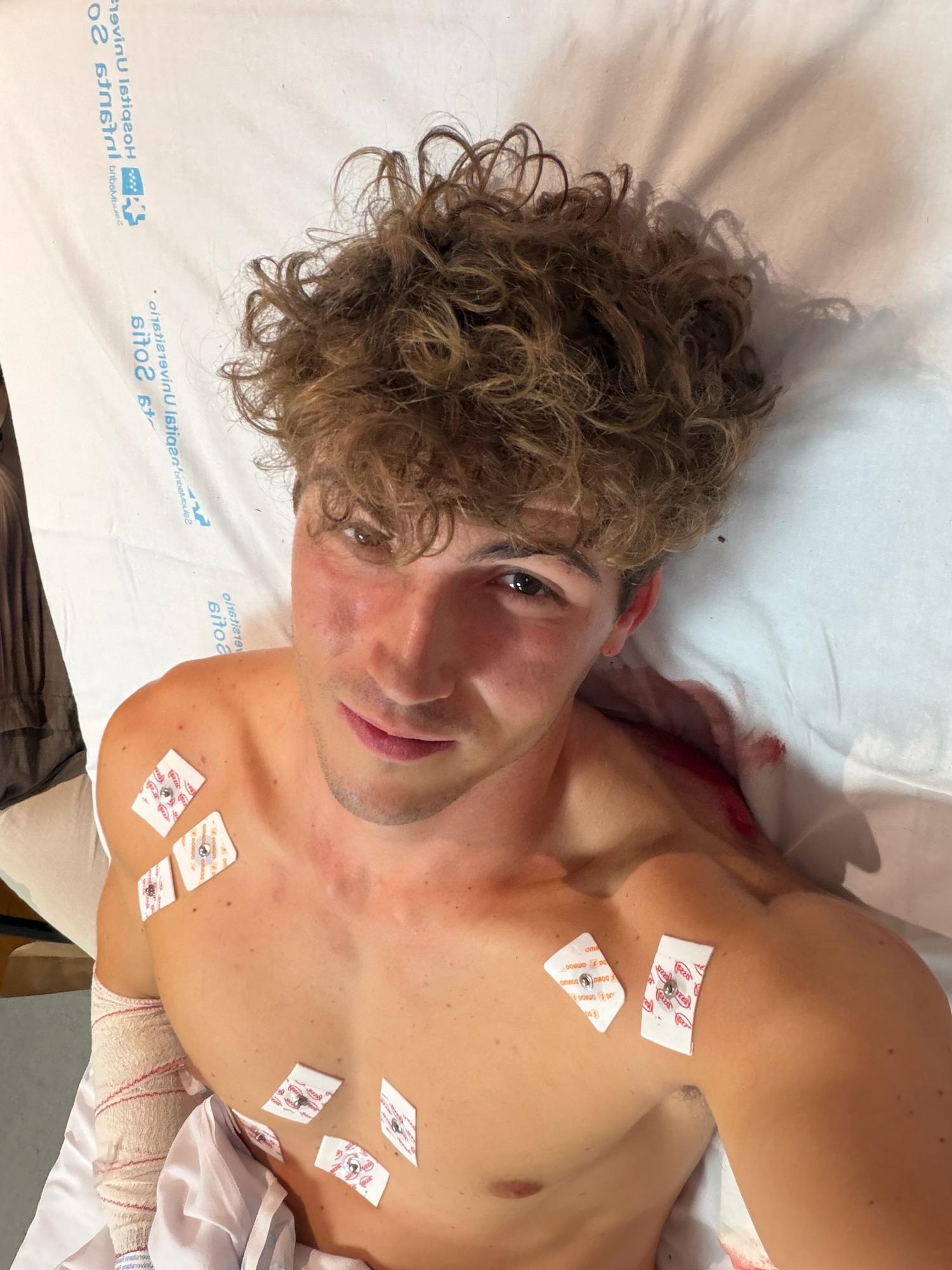 El actor asegura que se encuentra bien, a pesar de la gravedad del accidente.