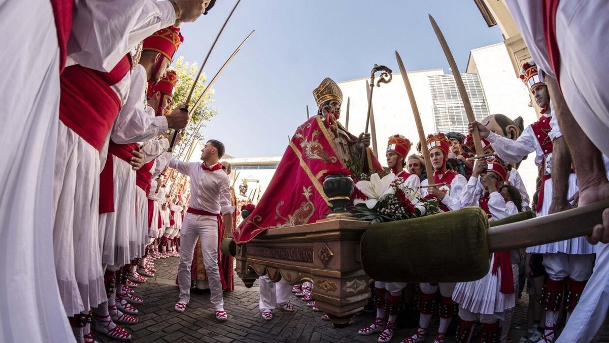 El día 'grande' de San Fermín Txikito