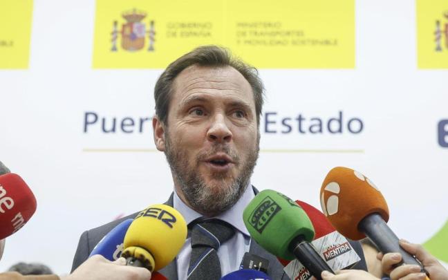 El ministro Óscar Puente en Fitur.