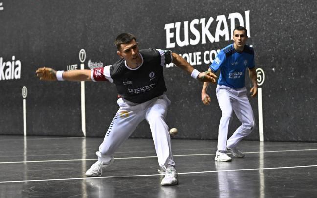 En imágenes: Lizeaga supera a Arribillaga en la final de la Liga de Naciones de mano individual
