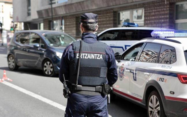 Control de tráfico de la Ertzaintza